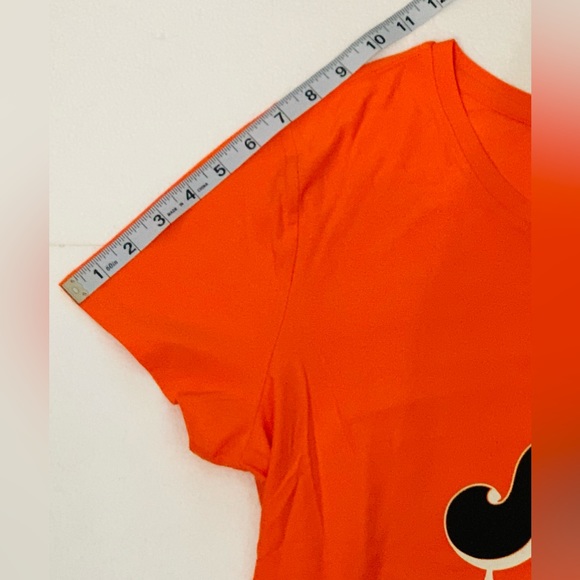 Time and Tru Maternity Graphic Tee Orange Size Large (12-14) Halloween Spooky - Picture 6 of 10